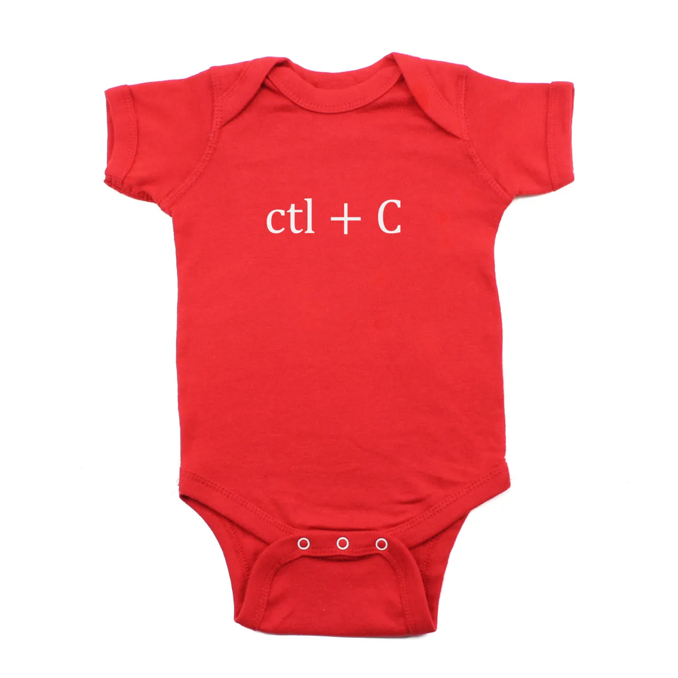 White Copy (Ctl   C) / Paste (Ctl   V) Twin Set Short Sleeve Baby Infant Bodysuits