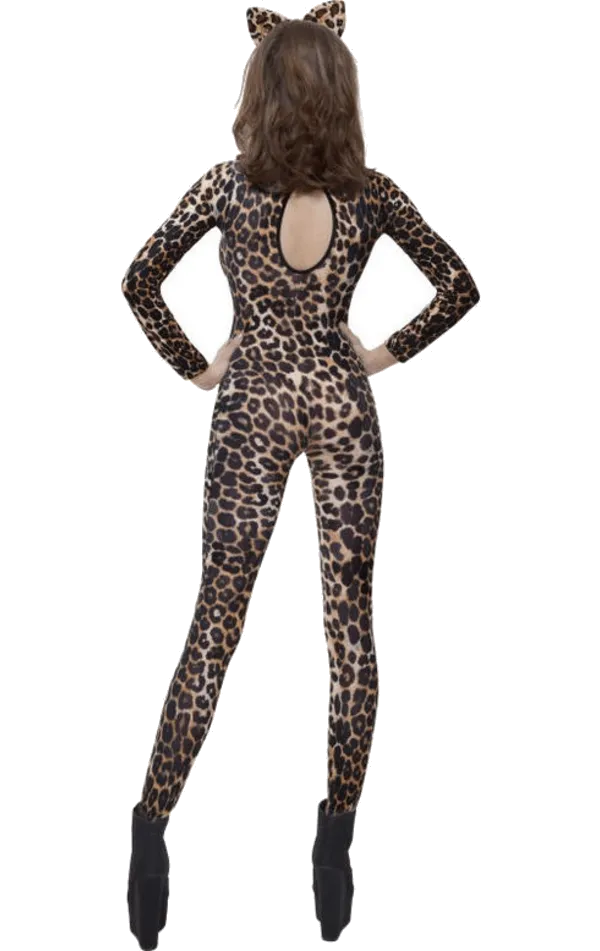 Womens Leopard Bodysuit