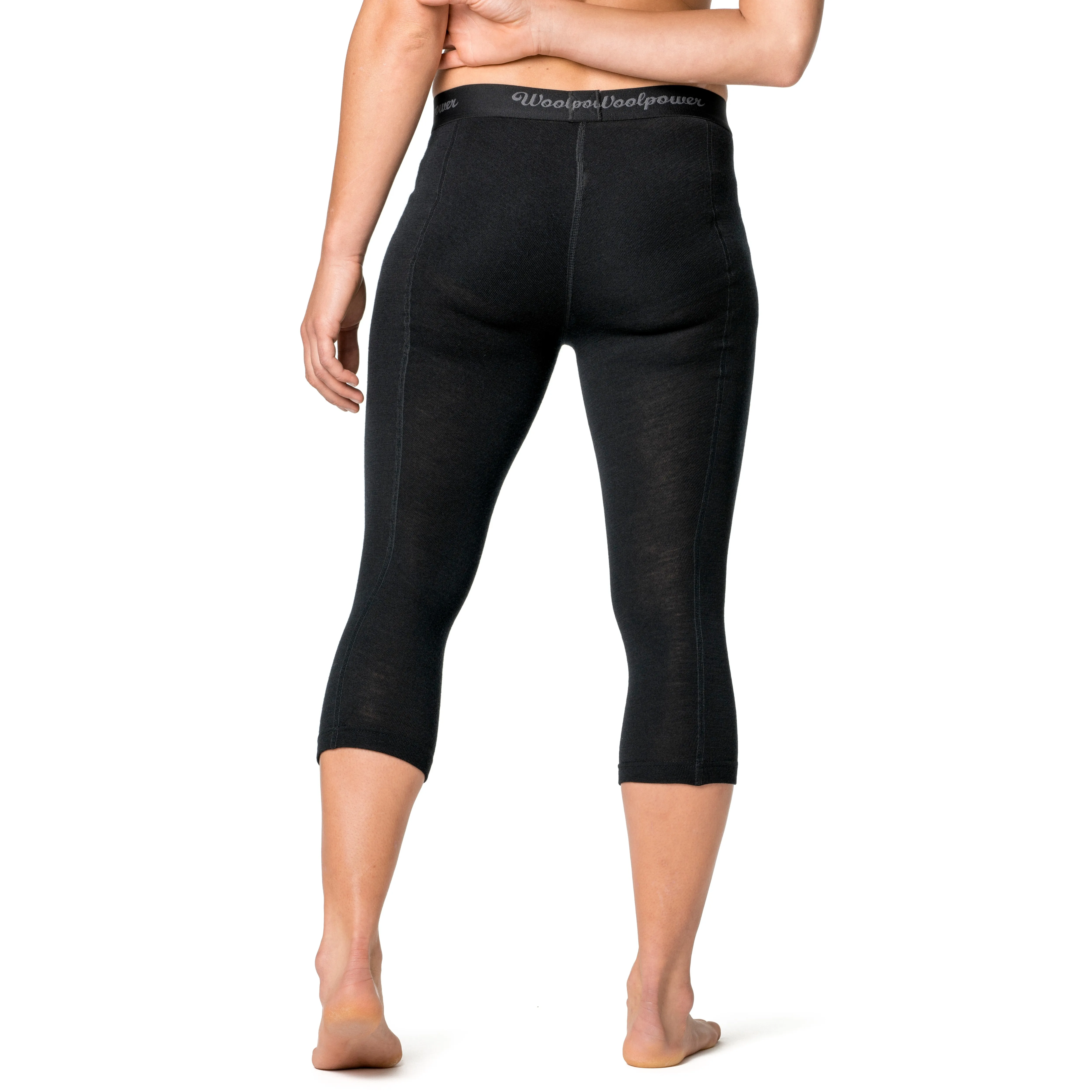 Woolpower 3/4 Long Johns Women&#x27;s Lite Black | Buy Woolpower 3/4 Long Johns Women&#x27;s Lite Black here | Outnorth