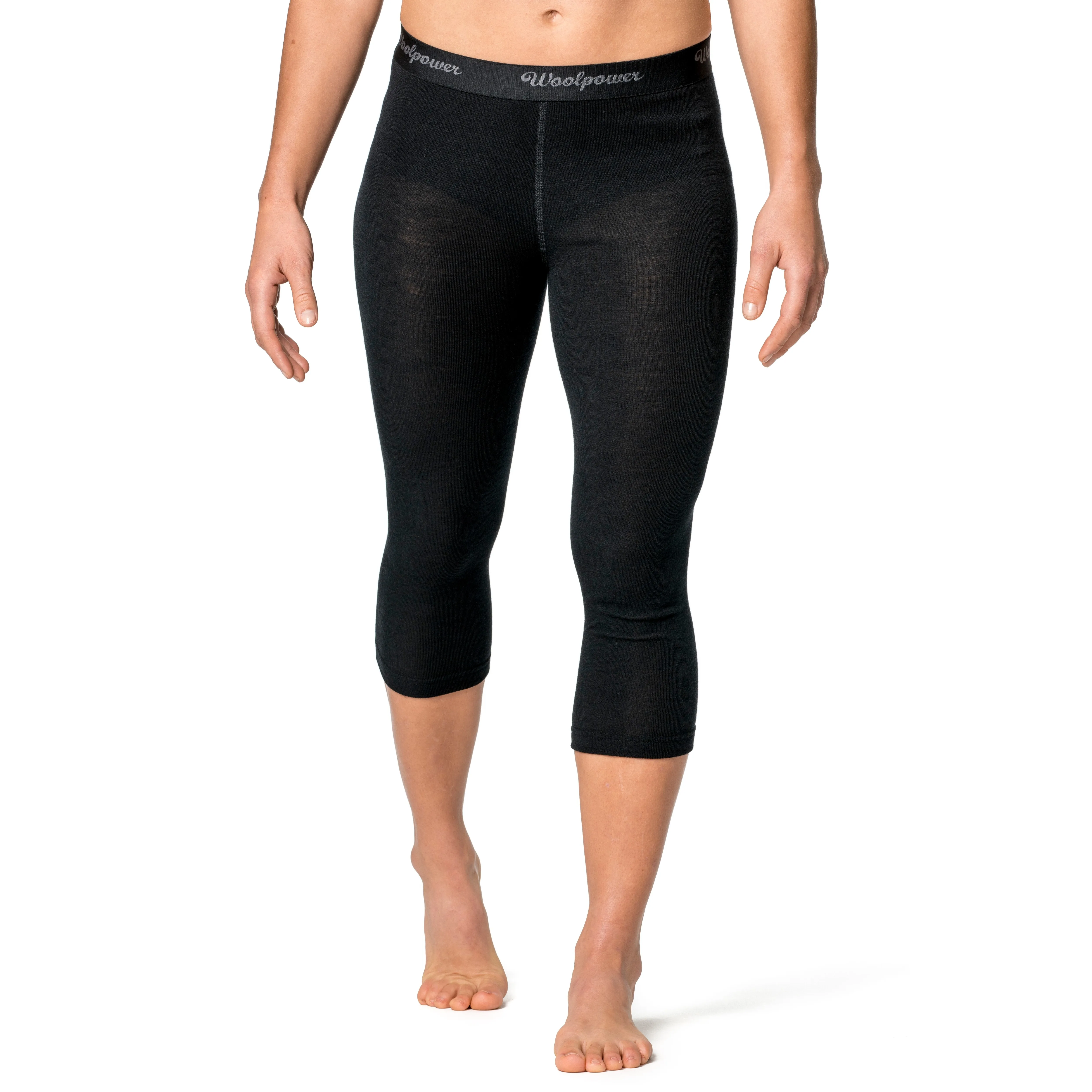 Woolpower 3/4 Long Johns Women&#x27;s Lite Black | Buy Woolpower 3/4 Long Johns Women&#x27;s Lite Black here | Outnorth