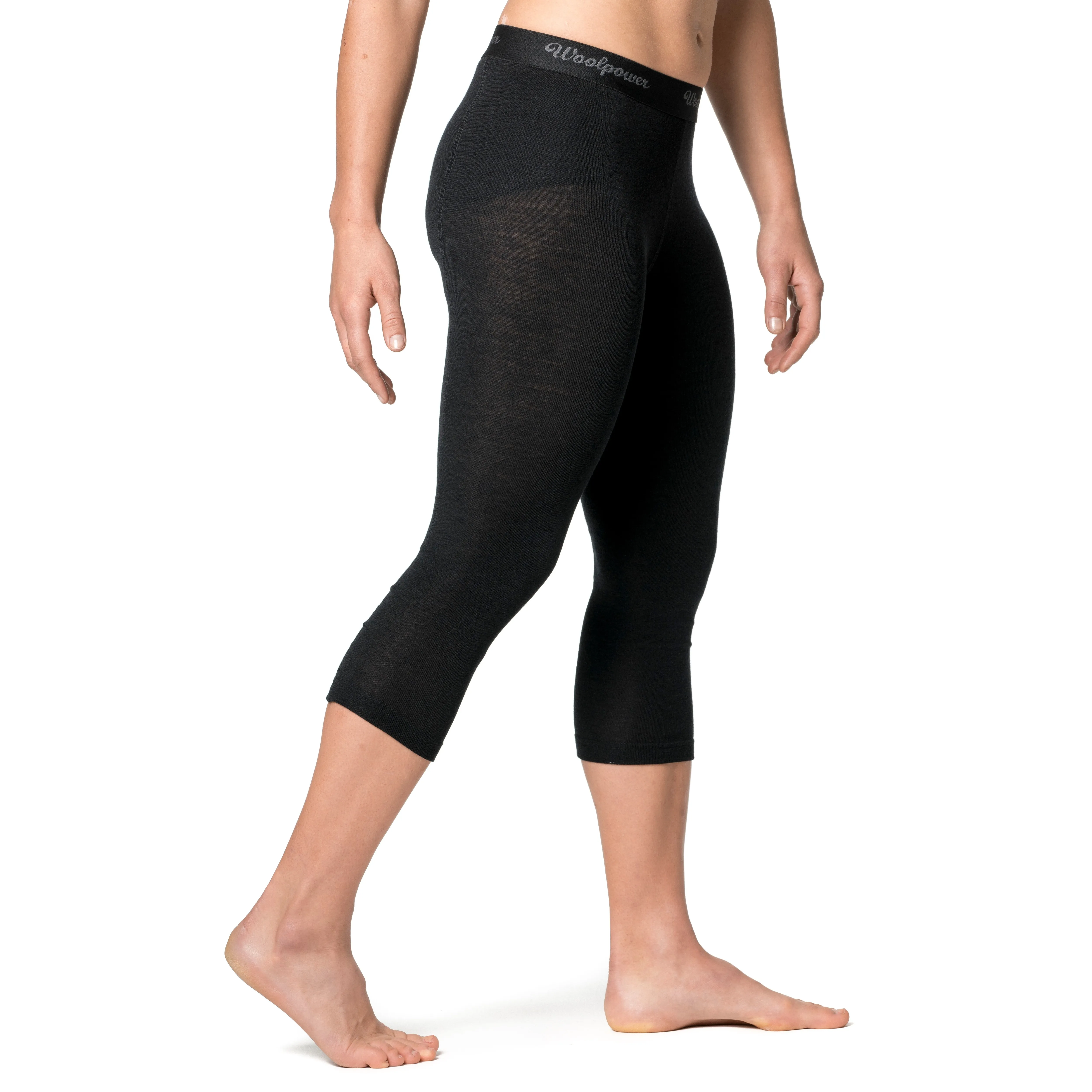 Woolpower 3/4 Long Johns Women&#x27;s Lite Black | Buy Woolpower 3/4 Long Johns Women&#x27;s Lite Black here | Outnorth