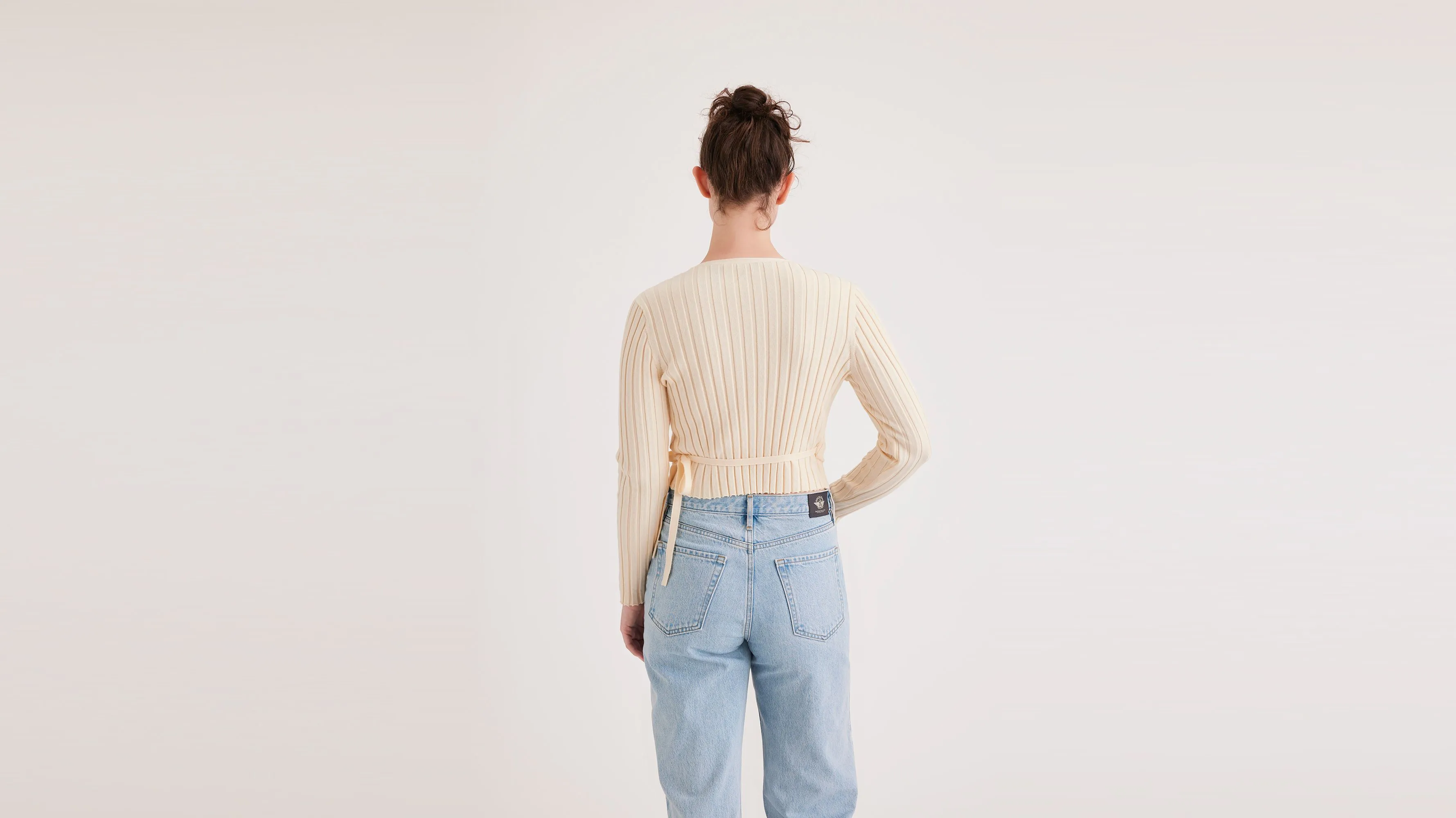 Wrap Sweater, Slim Fit