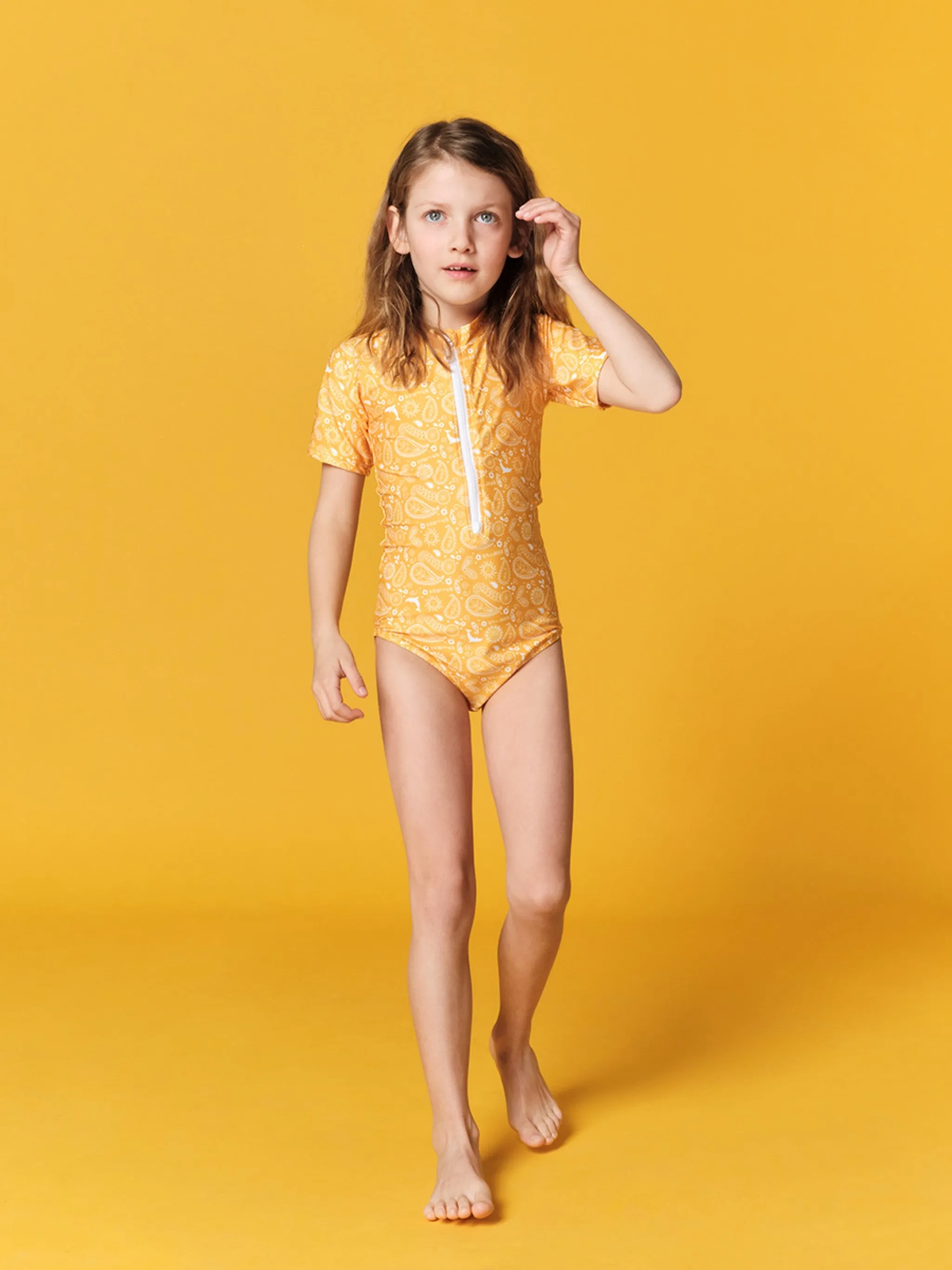 Yellow Bandana | Girls' Bodysuit