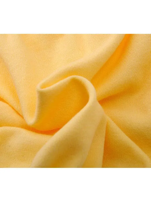 Yellow Frilled Onesie Bodysuit Spring Baby Girls