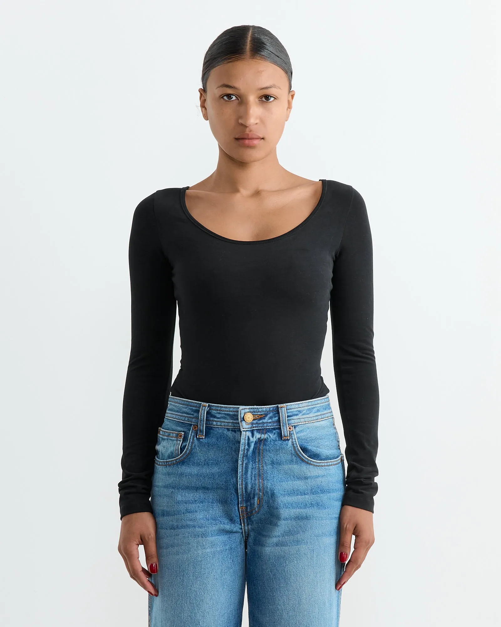 Yoli Bodysuit in Black
