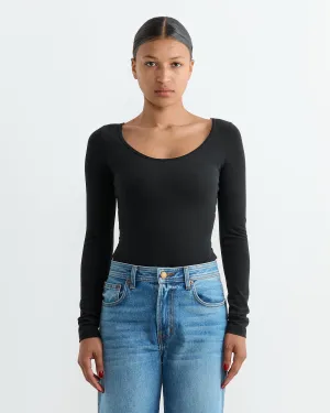 Yoli Bodysuit in Black