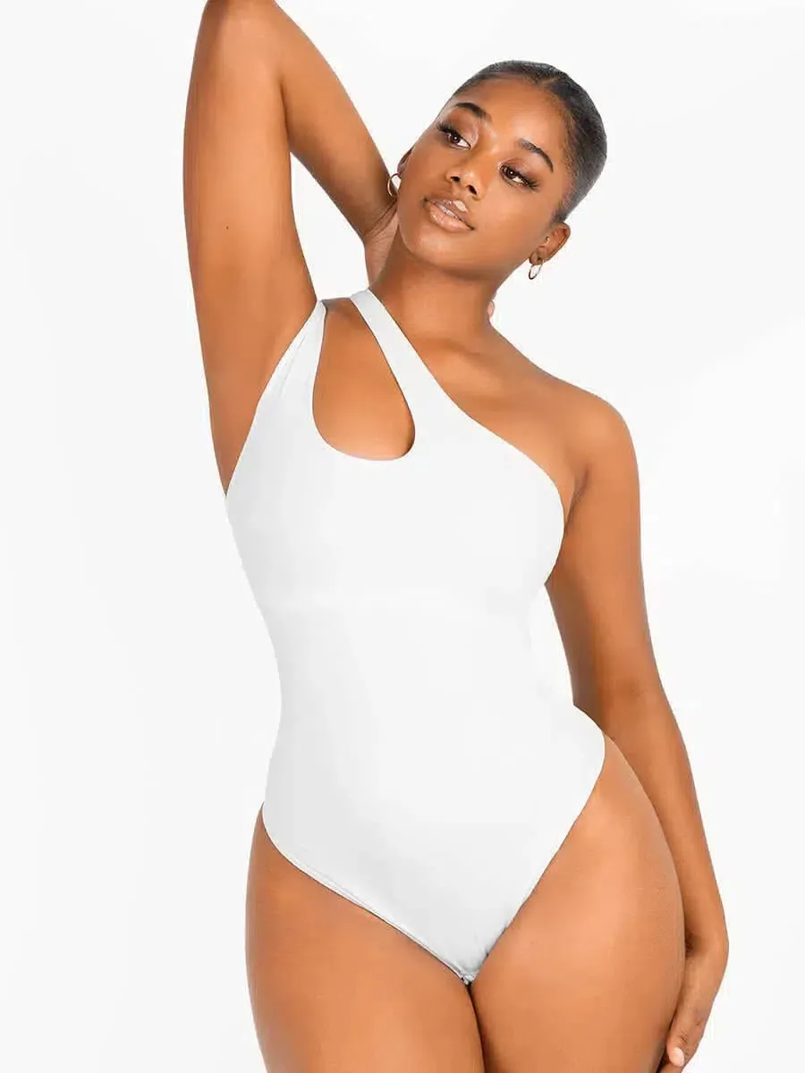 Zayana – Asymmetrical design – One-shoulder bodysuit